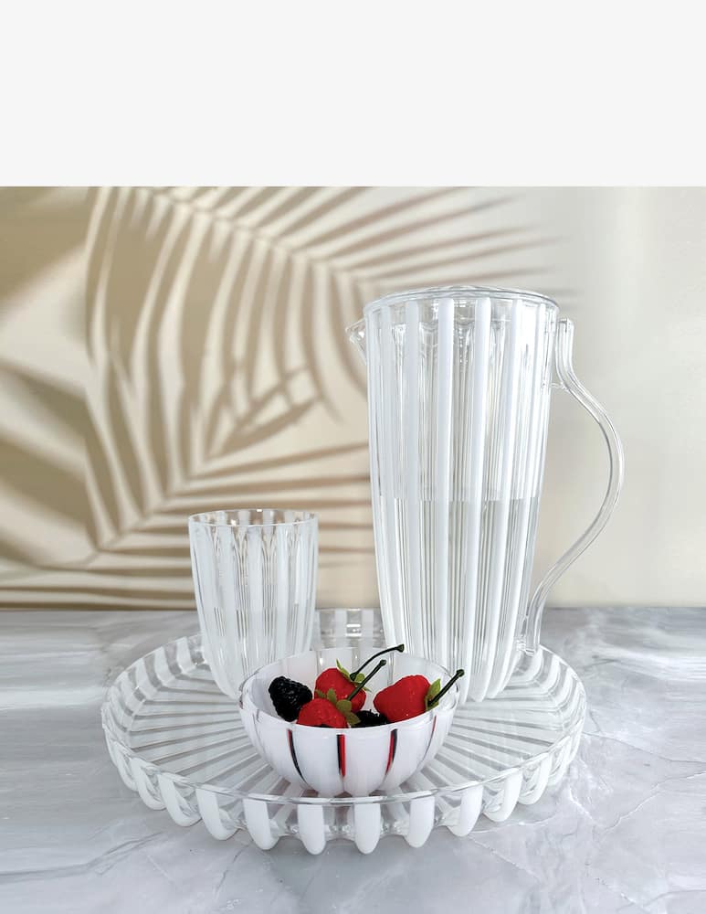 rinascente Guzzini Dolcevita Caraffa Con Coperchio - Bianco