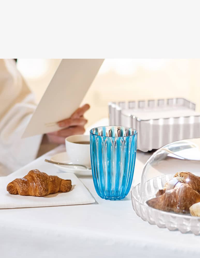 rinascente Guzzini Dolcevita Set Of 4 Glasses - Blue
