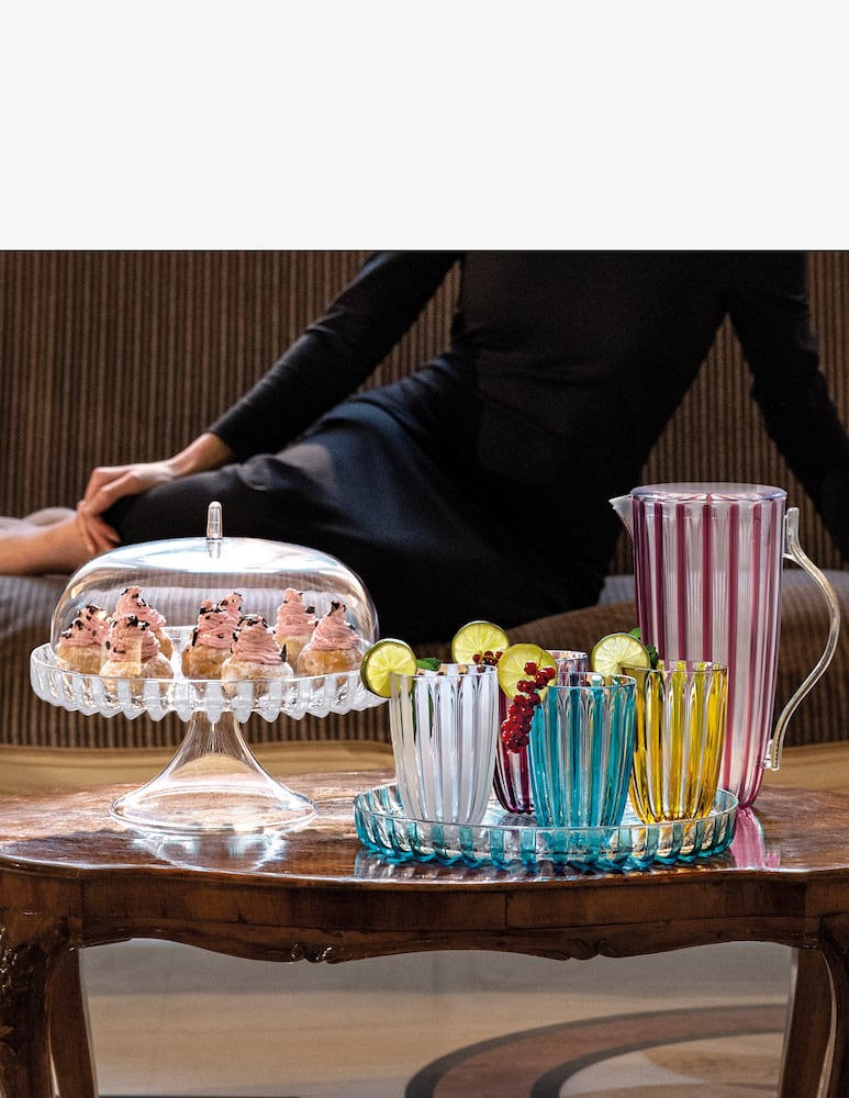 rinascente Guzzini Dolcevita Alzata Con Campana - Bianco