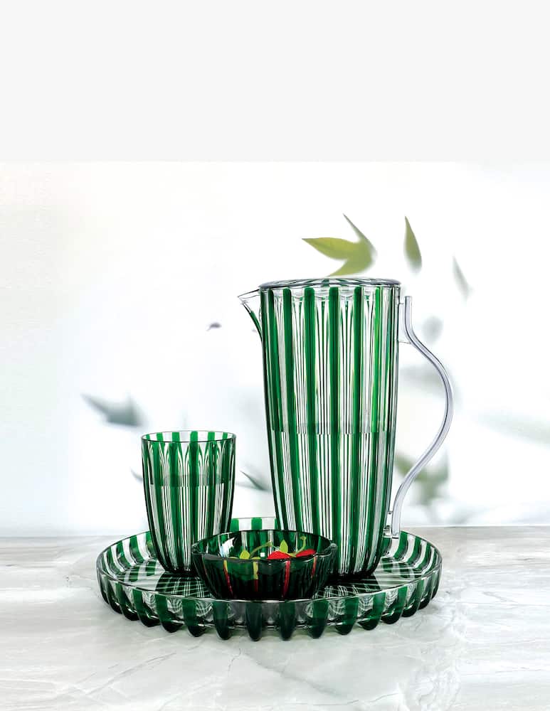 rinascente Guzzini Dolcevita Vassoio Tondo - Verde