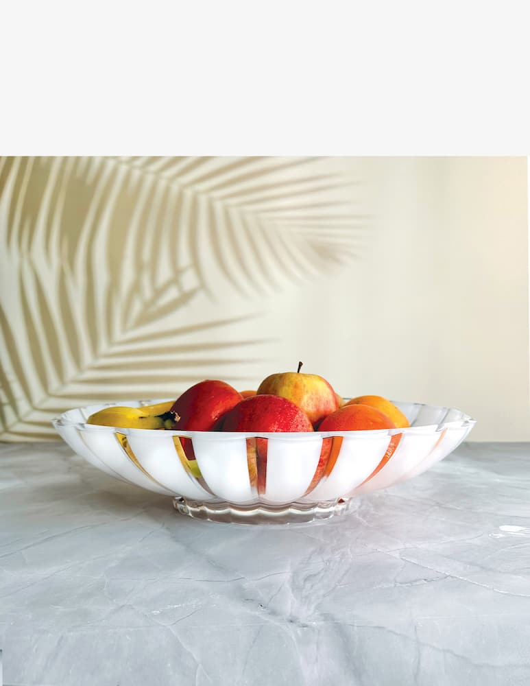 rinascente Guzzini Dolcevita  Centrotavola/Fruttiera - Bianco