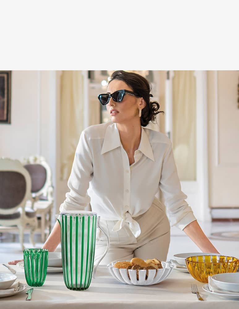 rinascente Guzzini Dolcevita Cestino - Bianco