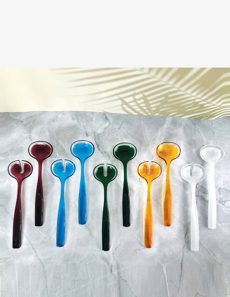 rinascente Guzzini Dolcevita Salad Servers - Blue