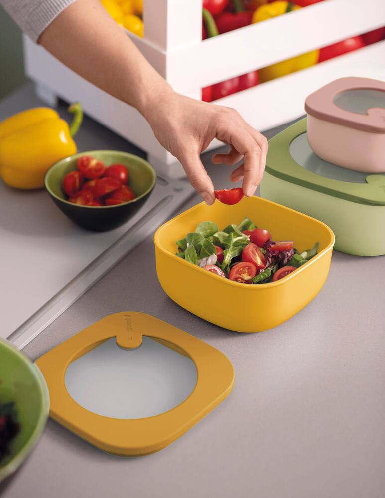 rinascente Guzzini Store&More Bio Contenitore Ermetico Rettangolare - Giallo