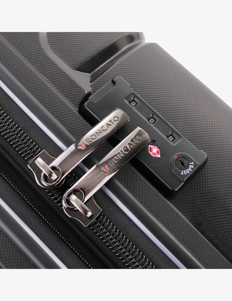 rinascente Roncato Flight Dlx Trolley Medio 71 Cm - Nero
