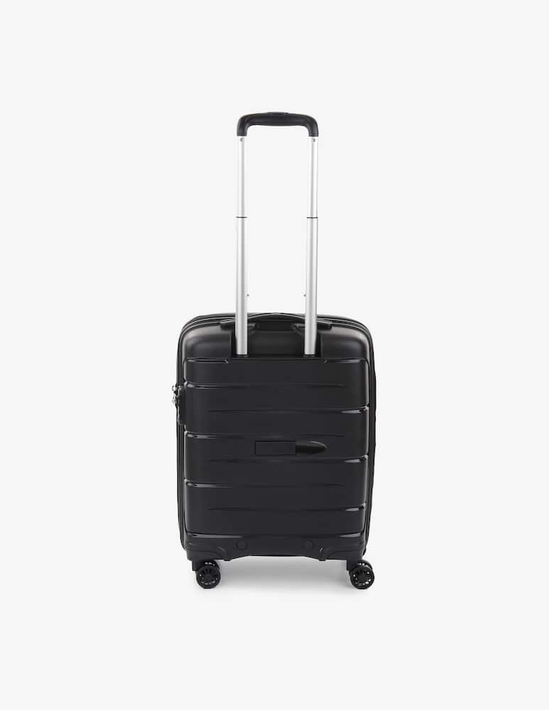 rinascente Roncato Speed Cabin Check In Luggage 55X40X20/23 Cm Exp - Black