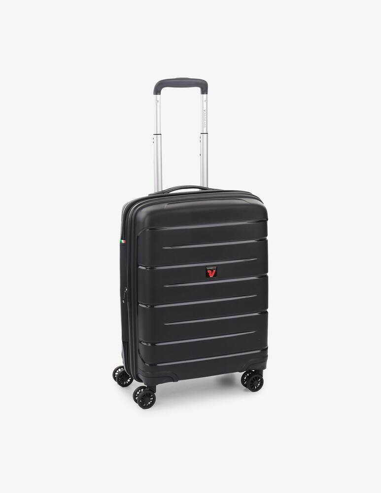 rinascente Roncato Speed Cabin Check In Luggage 55X40X20/23 Cm Exp - Black
