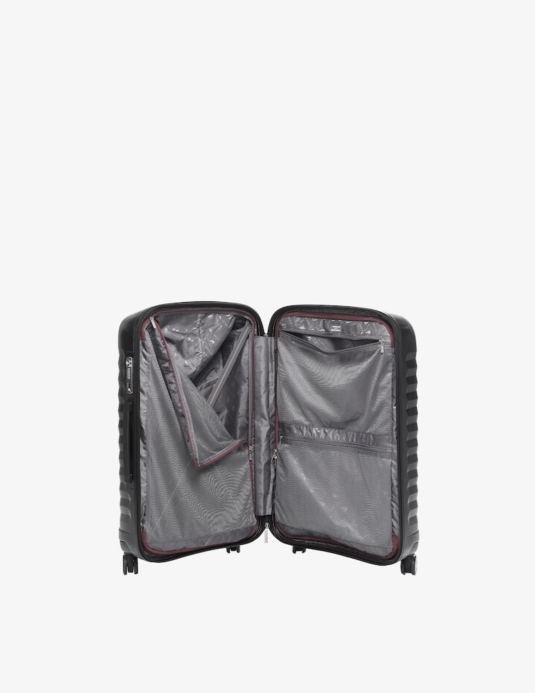 rinascente Roncato Uno Zsl Premium 2.0 Trolley Large Bagaglio da Stiva - Nero