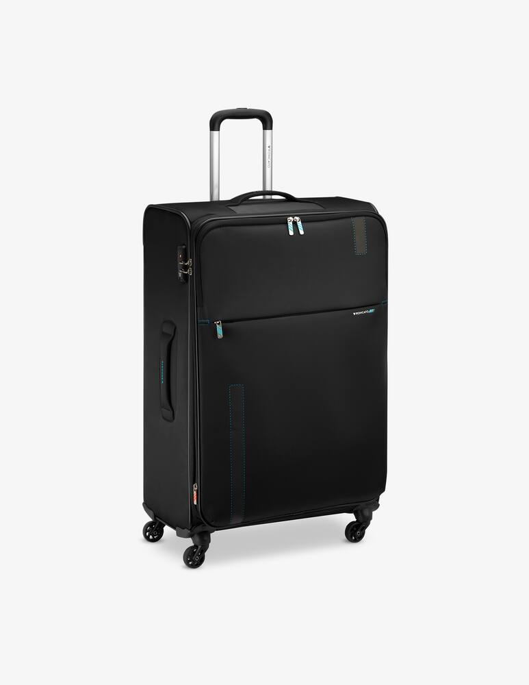 rinascente Roncato R-Lite  Trolley Grande Espandibile 78 Speed Nero - Nero