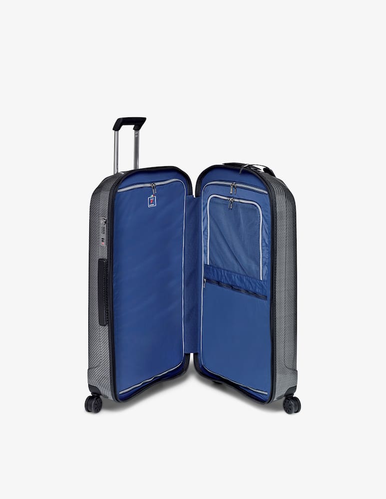 rinascente Roncato We Are Glam Large Trolley Check-in Luggage - Grey