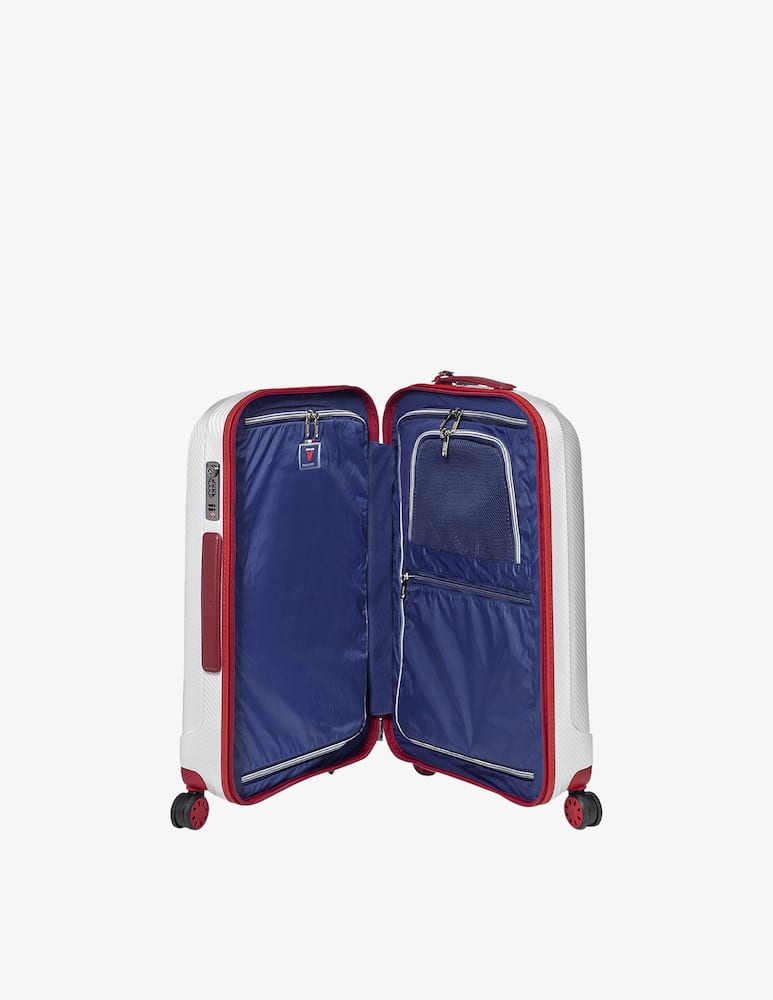 rinascente Roncato We Are Glam Trolley Large Bagaglio da Stiva - Bianco