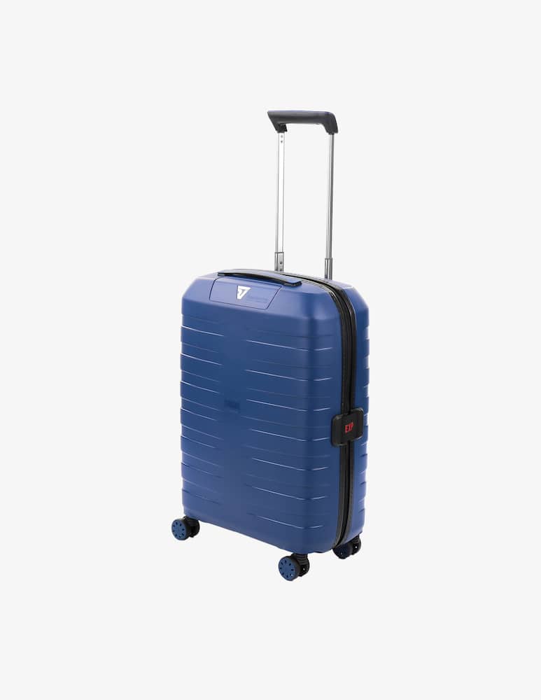 rinascente Roncato Box 4.0 Cabin Trolley Exp.  Carry On Luggage - Blue