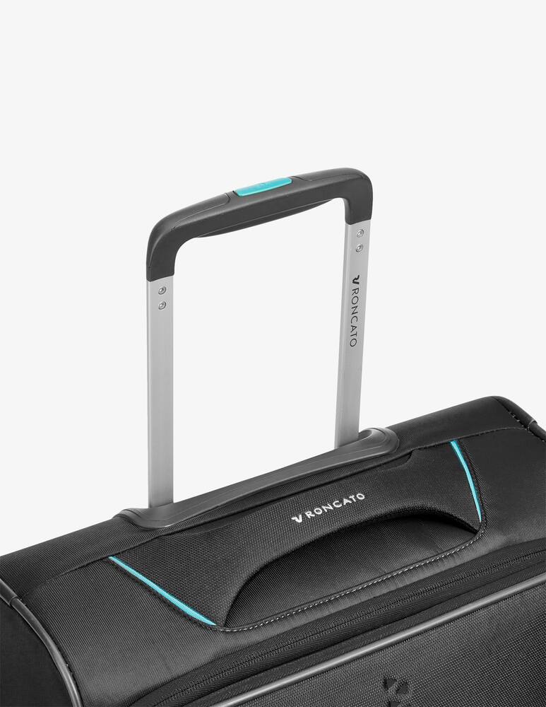 rinascente Roncato Crosslite Trolley Cabina 55 Cm - Nero