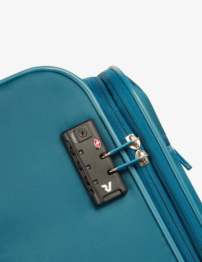 rinascente Roncato Crosslite Cabin Trolley Exp.  Carry On Luggage - Blue