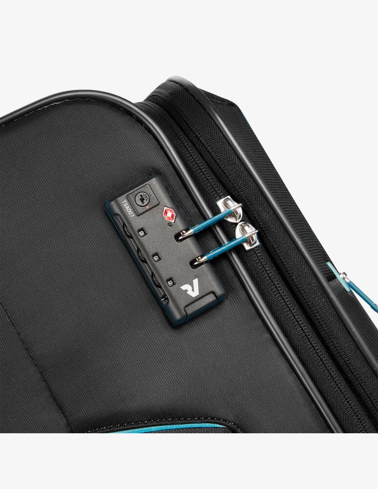 rinascente Roncato Crosslite Trolley Medio Esp. Bagaglio da Stiva - Nero