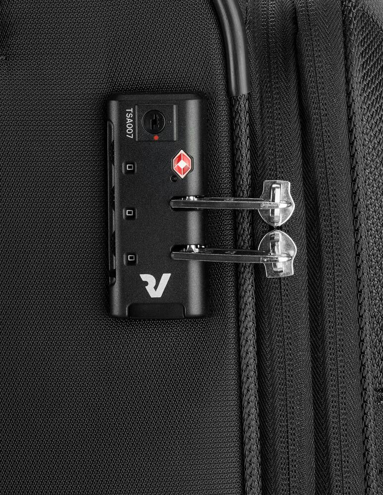 rinascente Roncato Joy Trolley Jumbo Esp. Bagaglio da Stiva - Nero