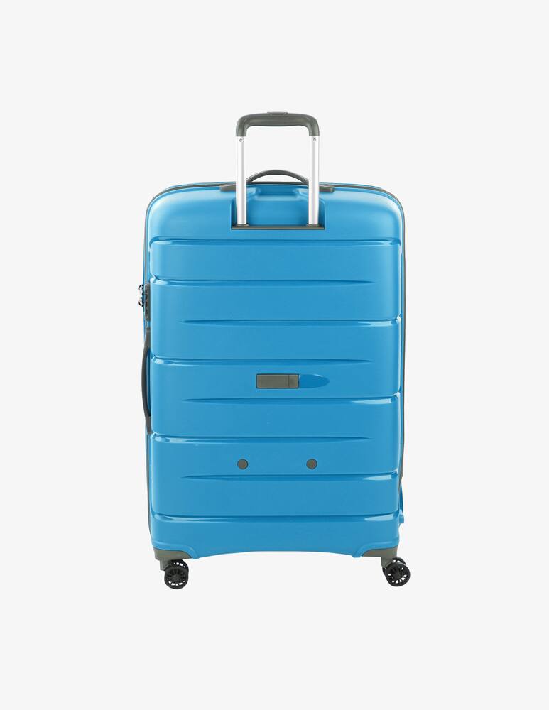 rinascente Roncato Flight Dlx Large Check In Luggage 79 Cm Expandable - Light blue