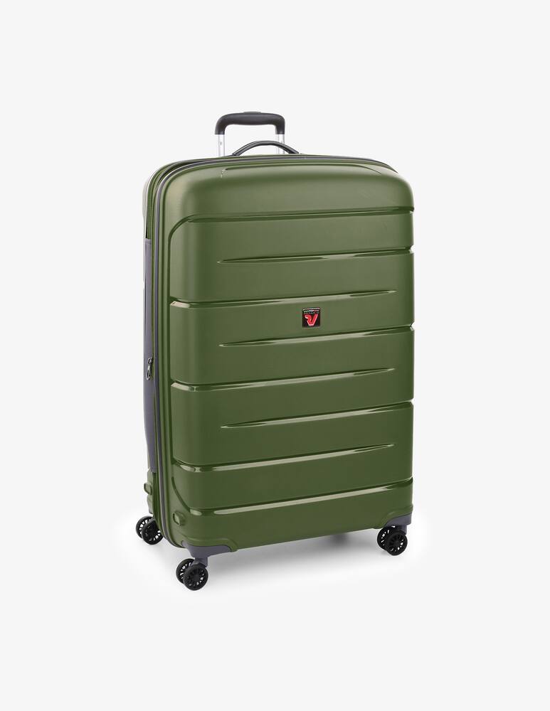 rinascente Roncato Flight Dlx Trolley Grande 79 Cm - Verde Militare