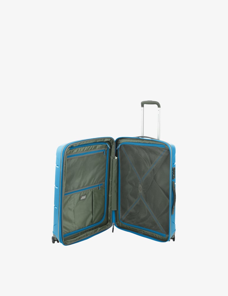 rinascente Roncato Flight Dlx Bagaglio Da Stiva Medio 71 Cm Espandibile - Azzurro