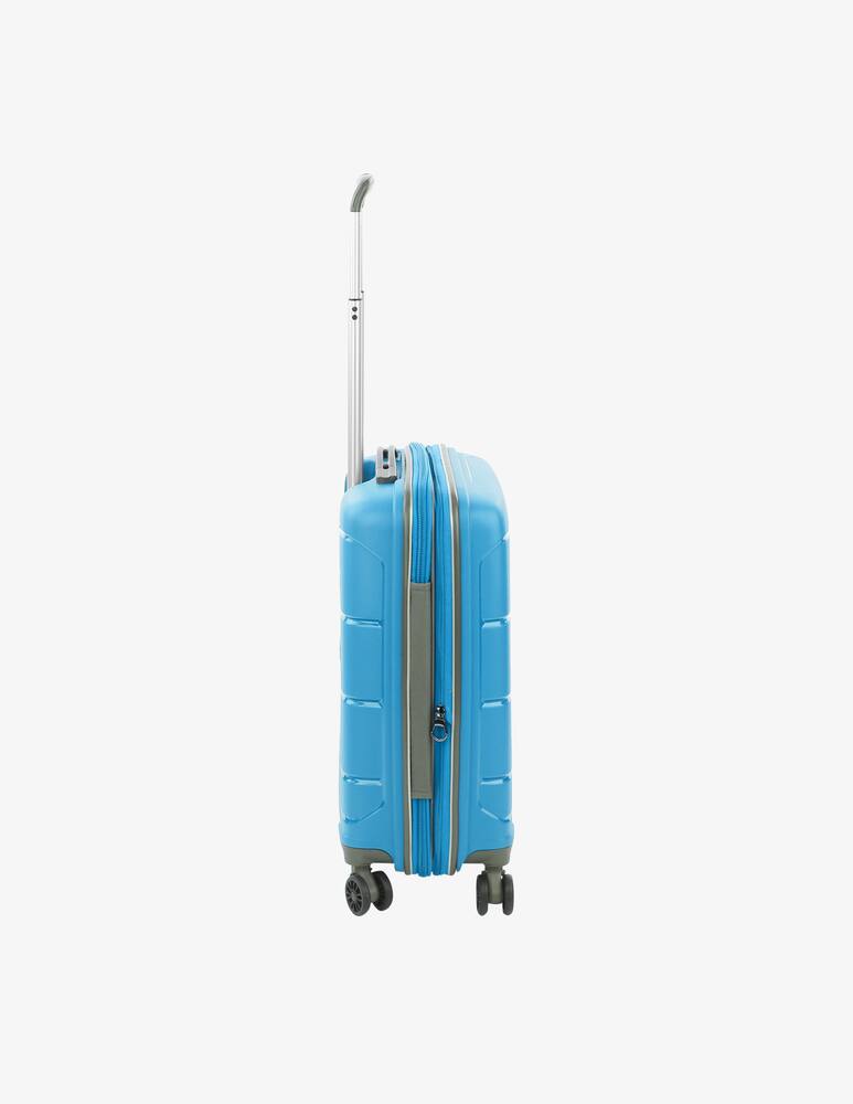 rinascente Roncato Flight Dlx Trolley Bagaglio A Mano 55X40X20/23 Cm Esp - Azzurro