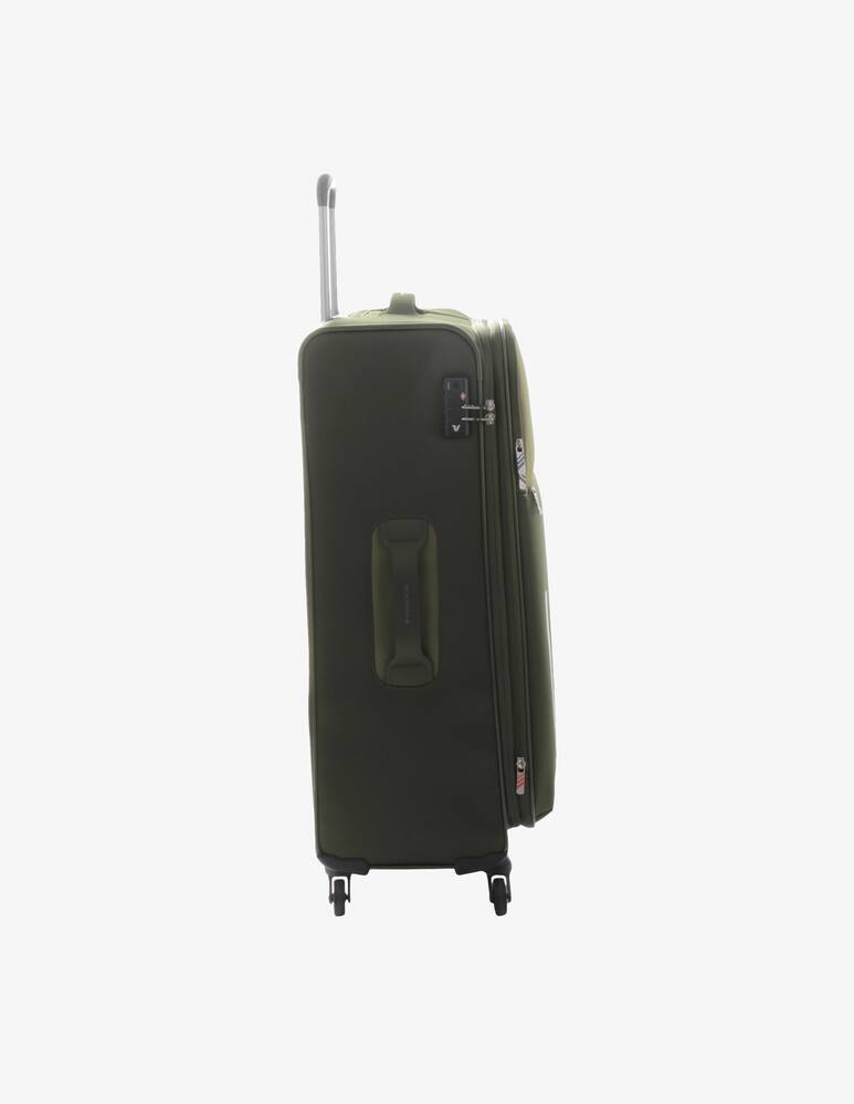 rinascente Roncato Speed Large Check In Luggage 78 Cm Expandable - Green