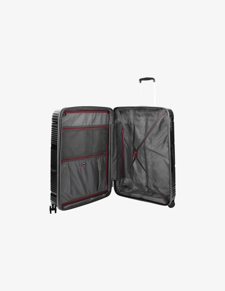 rinascente Roncato R-Lite  Large Trolley Expandable Black - Black