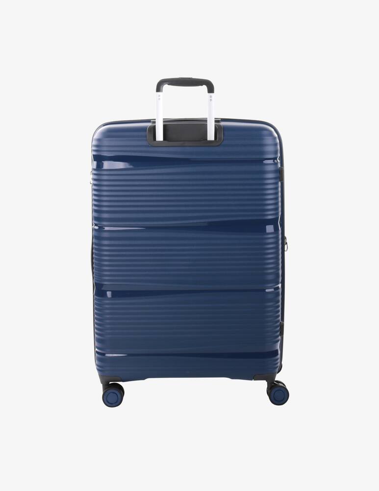 rinascente Roncato R-Lite  Large Trolley Expandable Dark Blue - Blue