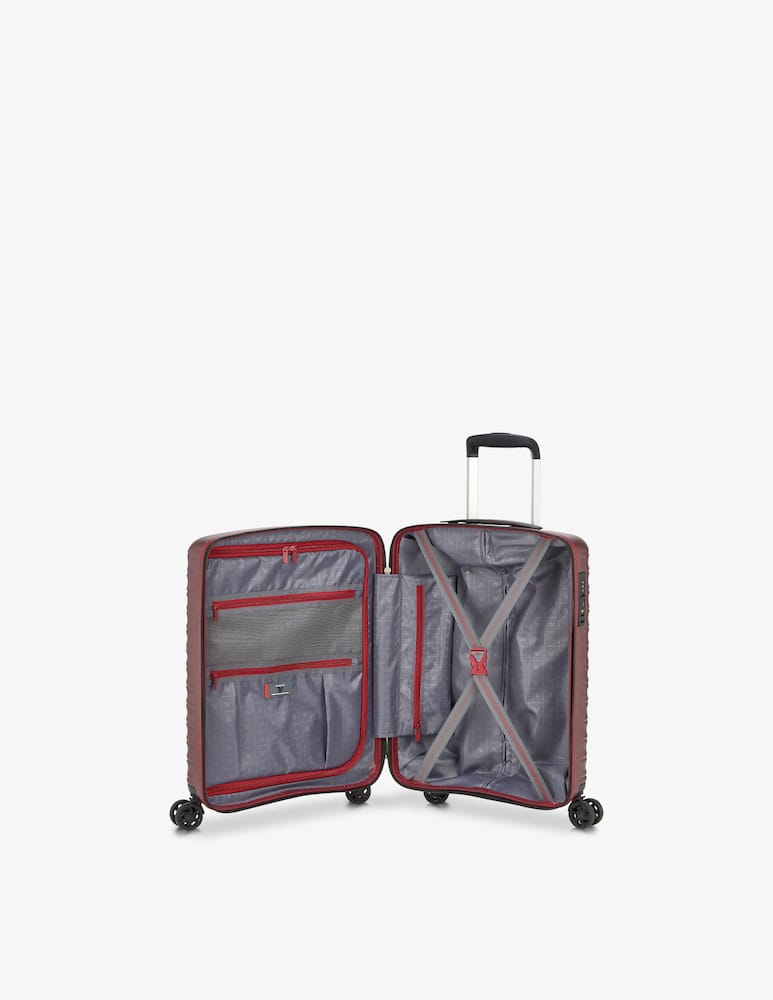 rinascente Roncato Wave Trolley Cabina Rosso Scuro - Rosso