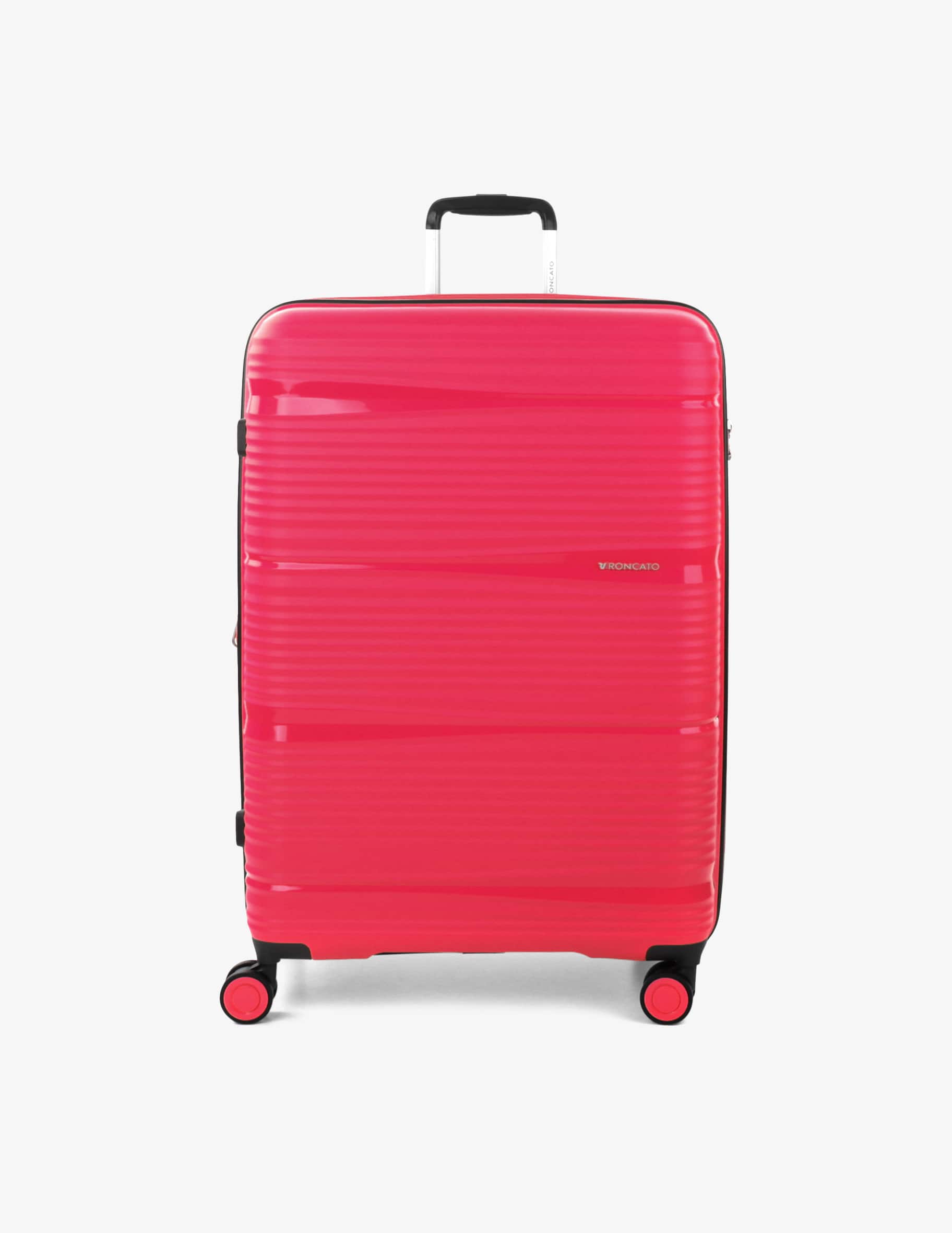 Trolley Medio Espandibile RONCATO R-LITE 66 Cm, 75L, 3.5 Kg, Con Lucchetto TSA, Fucsia - 4