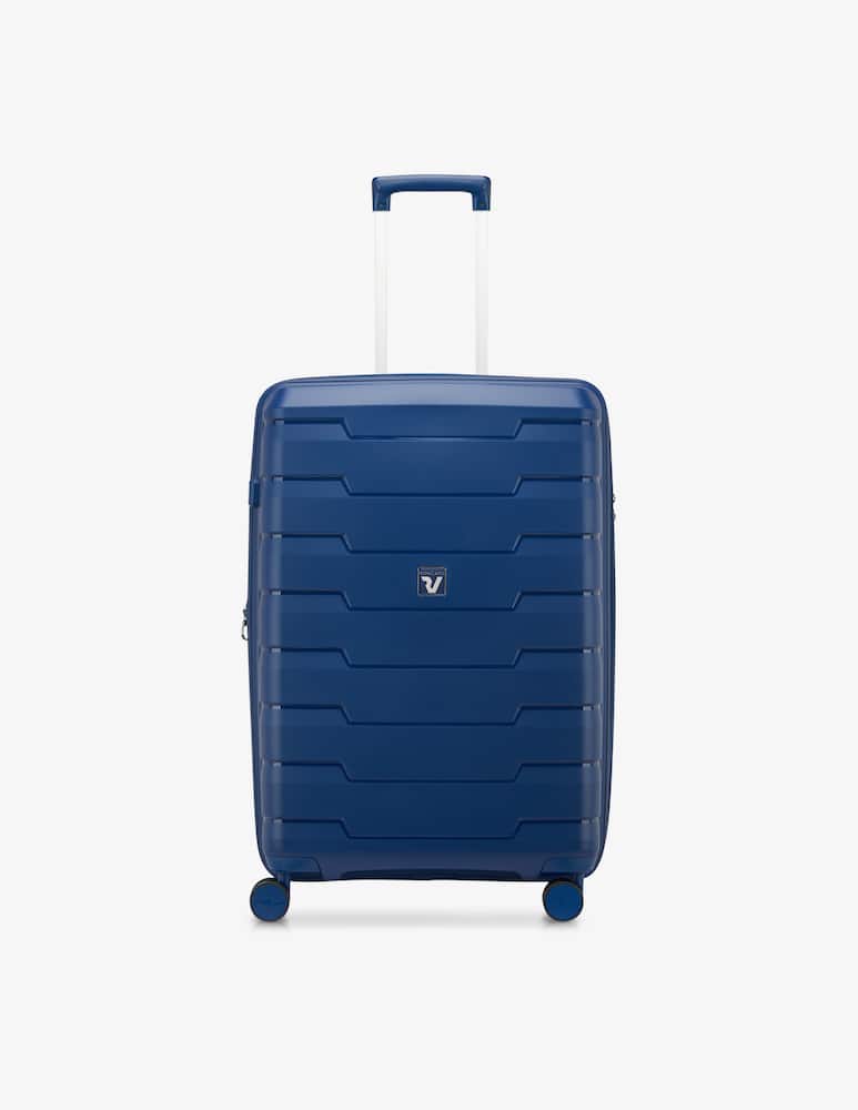 rinascente Roncato Skyline 2.0 Trolley Medio 70 Cm Espandibile - Blu Notte