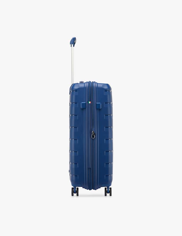 rinascente Roncato Skyline 2.0 Trolley Medio 70 Cm Espandibile - Blu Notte
