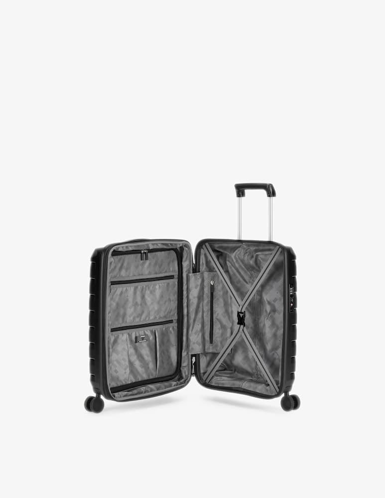 rinascente Roncato Skyline 2.0 Trolley Bagaglio A Mano Espandibile - Nero