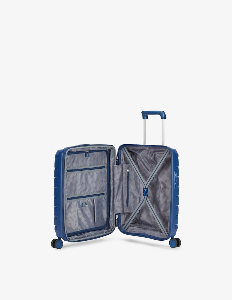 rinascente Roncato Skyline 2.0 Trolley Bagaglio A Mano Espandibile - Blu Notte