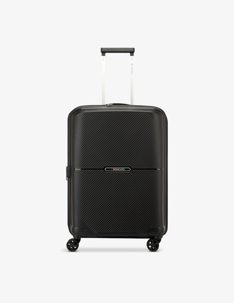 rinascente Roncato Storm Medium Spinner 65 Cm Expandable - Black