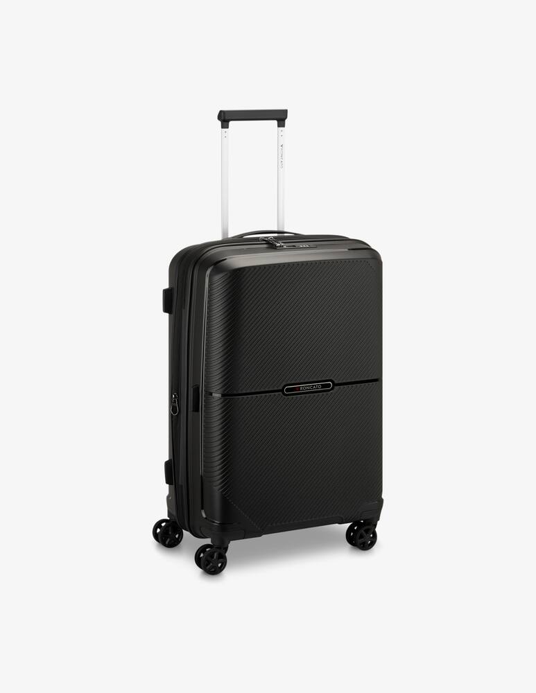 rinascente Roncato Storm Medium Spinner 65 Cm Expandable - Black