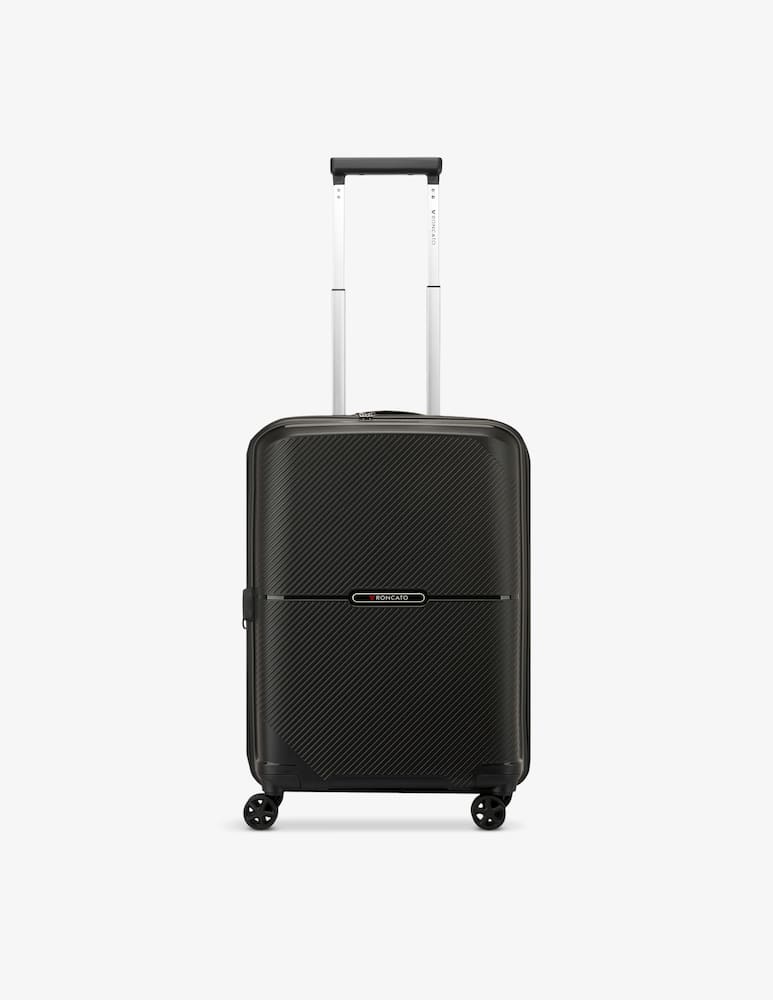 rinascente Roncato Storm Cabin Spinner 55x40x20/23 Cm Expandable - Black