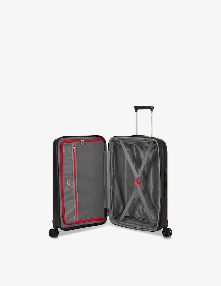 rinascente Roncato Storm Cabin Spinner 55x40x20/23 Cm Expandable - Black
