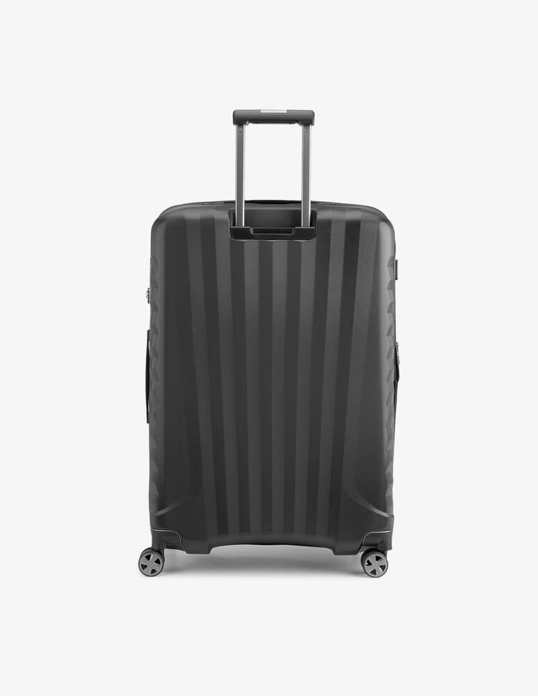 rinascente Roncato Uno Premium 3.0 Trolley Grande 80 Cm Espandibile - Nero/Nero
