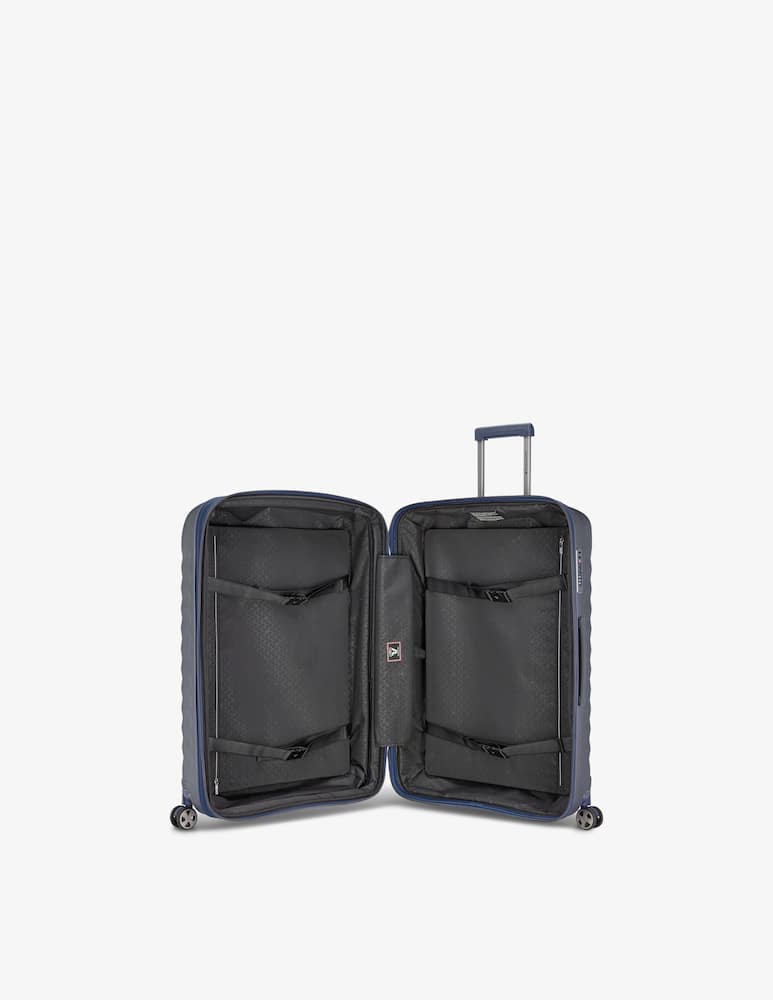 rinascente Roncato Uno Premium 3.0 Trolley Grande 80 Cm Espandibile - Blu/Blu