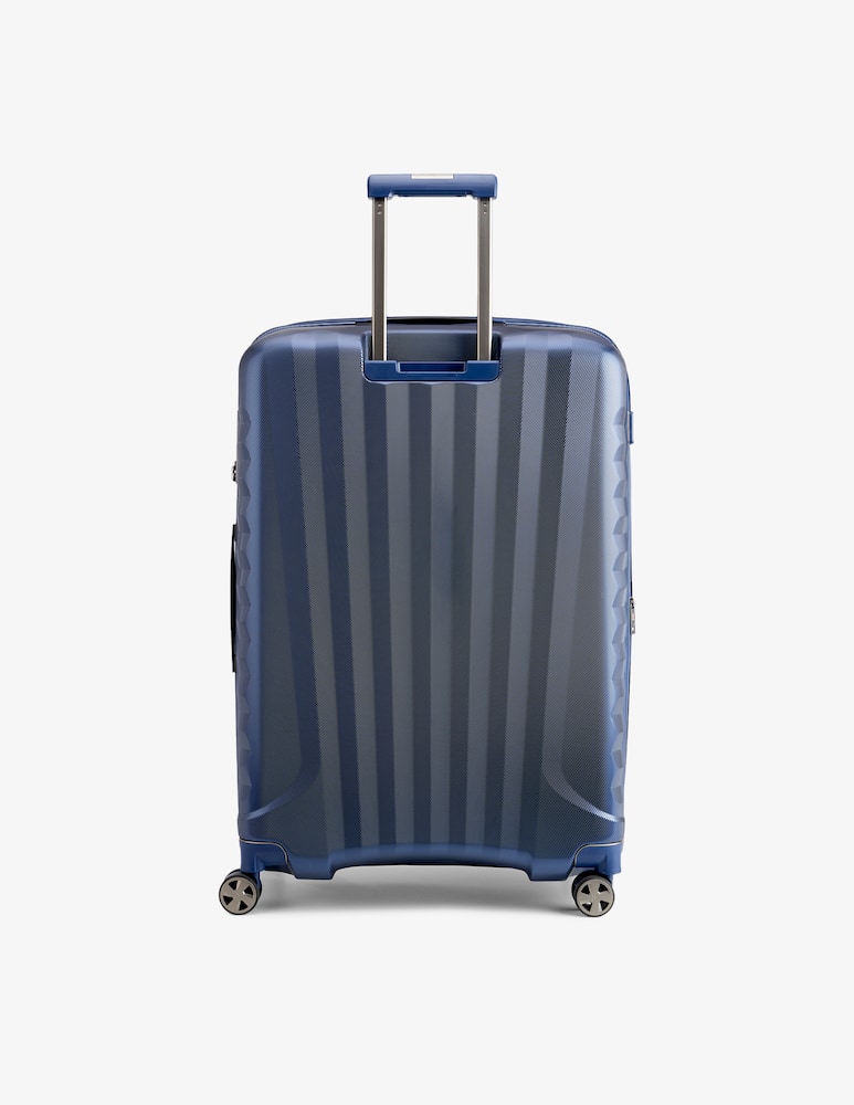 rinascente Roncato Uno Premium 3.0 Trolley Grande 80 Cm Espandibile - Blu/Blu