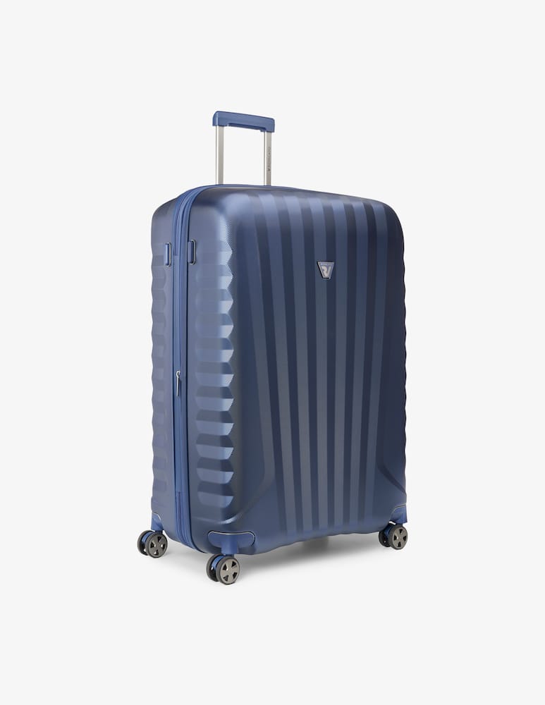 rinascente Roncato Uno Premium 3.0 Trolley Grande 80 Cm Espandibile - Blu/Blu