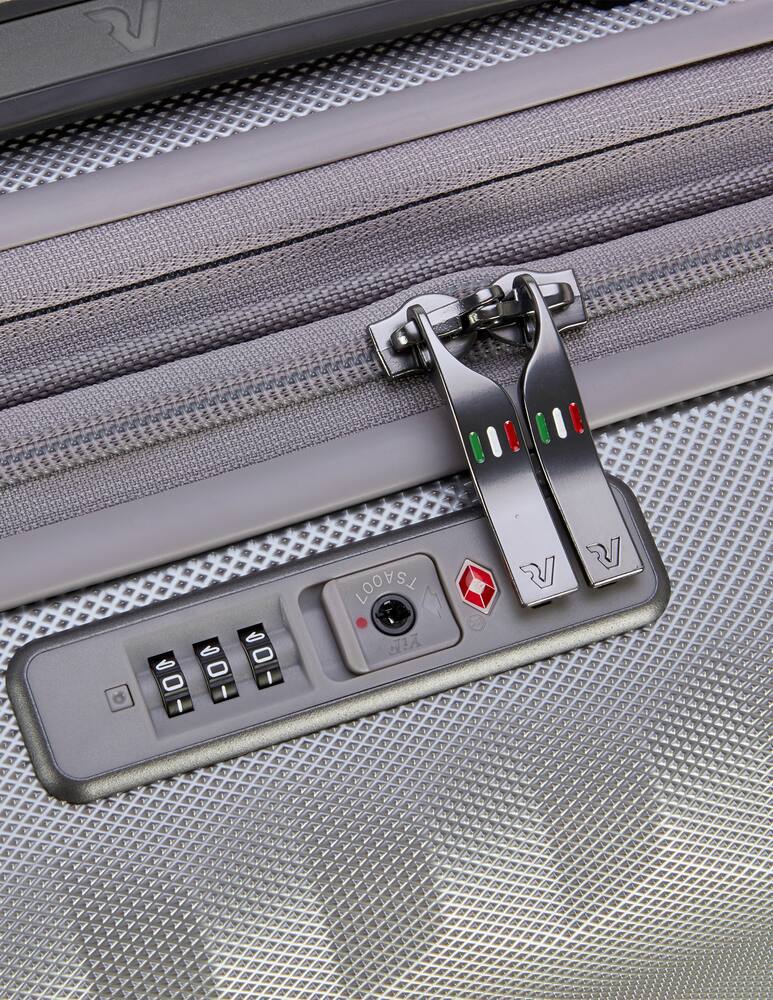 rinascente Roncato Uno Premium 3.0 Trolley Bagaglio A Mano Espandibile - Argen