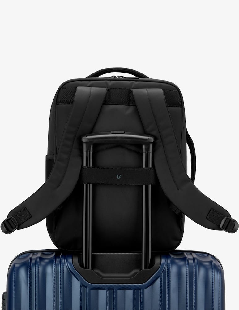 rinascente Roncato Move Vueling Travel Backpack With 15.6 Laptop Comp. - Black