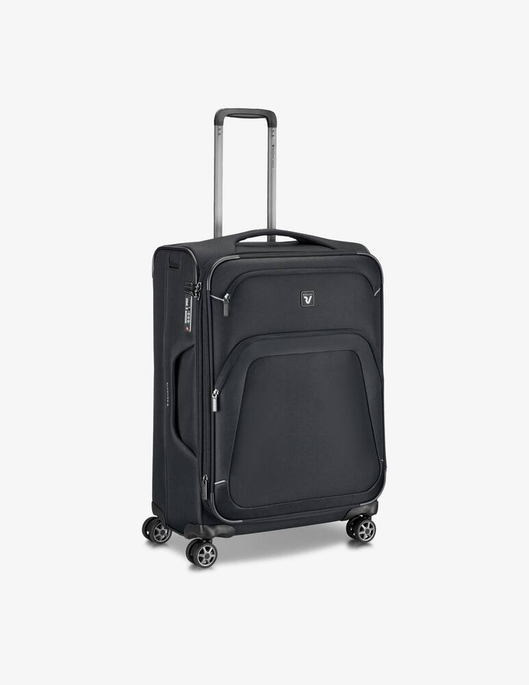 rinascente Roncato Gateway Trolley Medio 66 Cm Espandibile - Nero