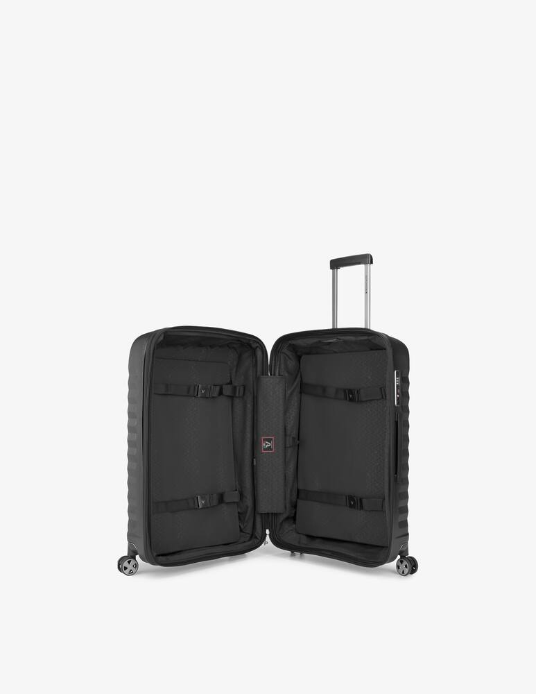 rinascente Roncato Uno Premium 3.0 Medium Spinner 75Cm Expandable - Black/Black