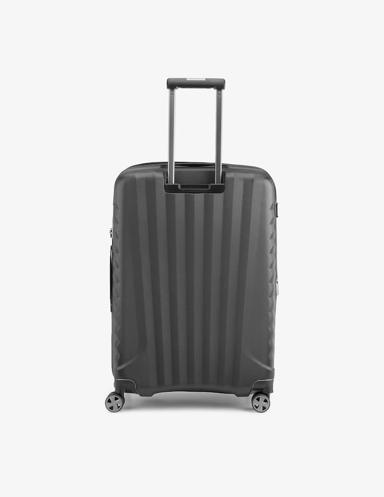 rinascente Roncato Uno Premium 3.0 Medium Spinner 75Cm Expandable - Black/Black