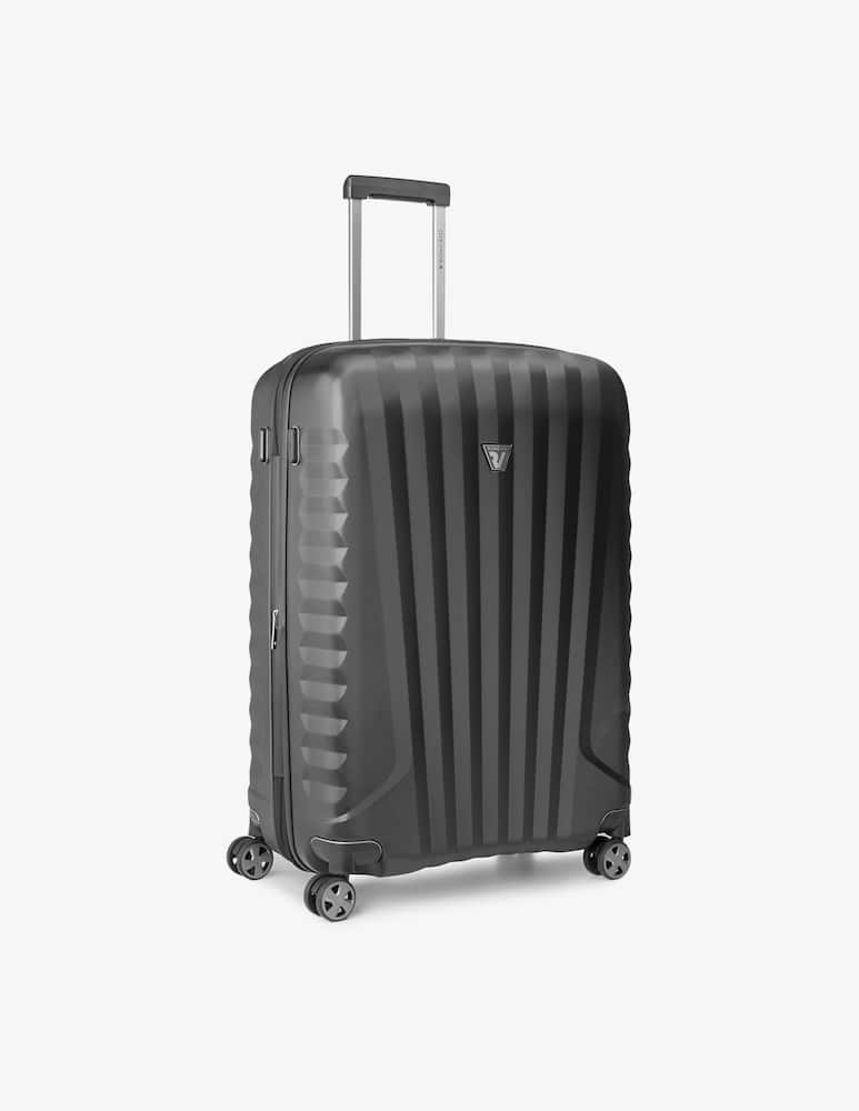 rinascente Roncato Uno Premium 3.0 Medium Spinner 75Cm Expandable - Black/Black