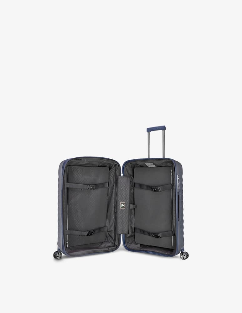 rinascente Roncato Uno Premium 3.0 Trolley Medio 75 Cm Espandibile - Blu/Blu