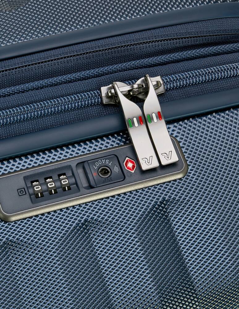 rinascente Roncato Uno Premium 3.0 Trolley Medio 75 Cm Espandibile - Blu/Blu