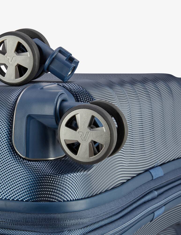 rinascente Roncato Uno Premium 3.0 Trolley Medio 75 Cm Espandibile - Blu/Blu